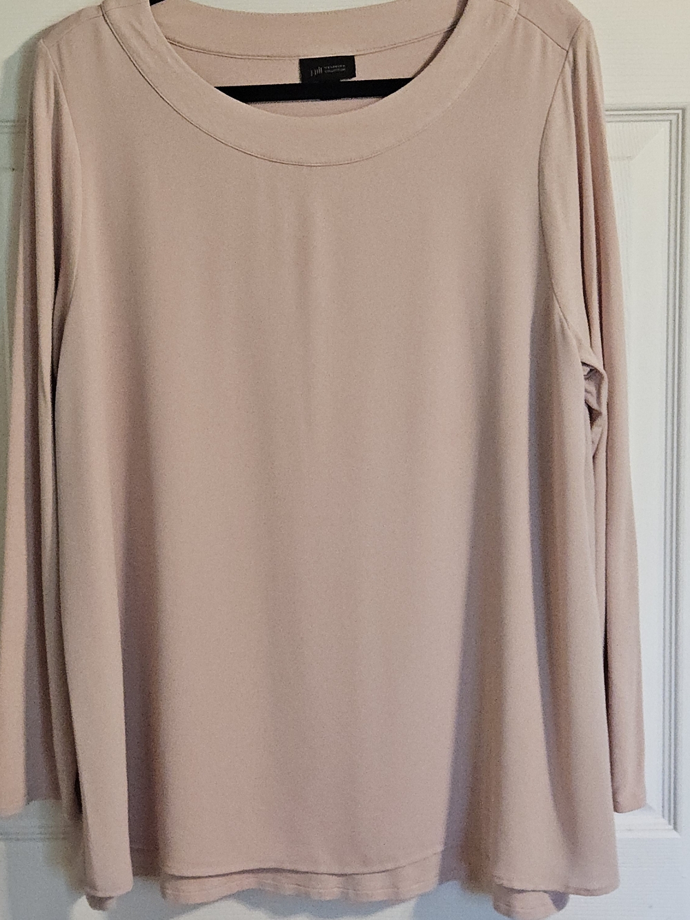 J. Jill Dusty Rose Long Sleeve Tunic Top